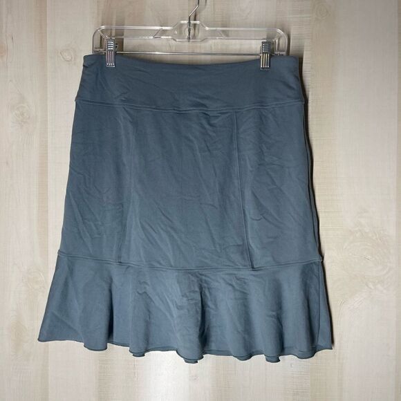 Athleta blue skirt with ruffle, size medium - Picture 13 of 15